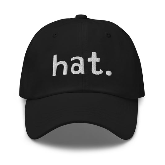 hat. Dad hat