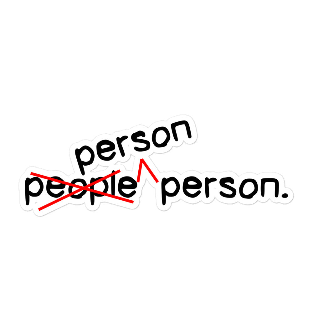 Not A People Person Sticker